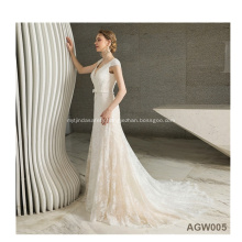 New Long Sleeve Appliquea beaded diamond wedding reception maxi dress
